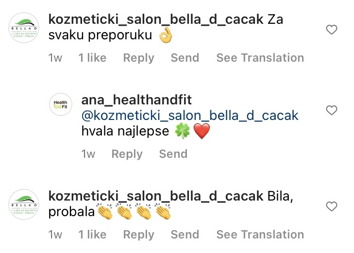 Utisci Masaža Čačak